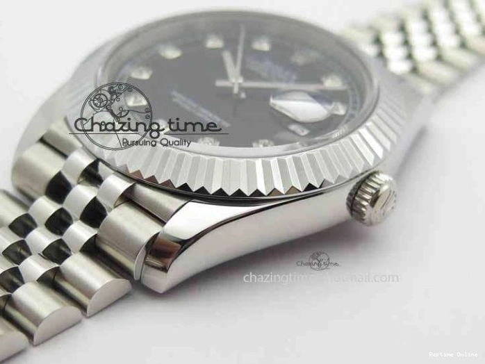 0501 DateJust II 41mm BP Maker Best Edition Black Diamonds Dial On New Version Jubilee Bracelet A Popular 3618
